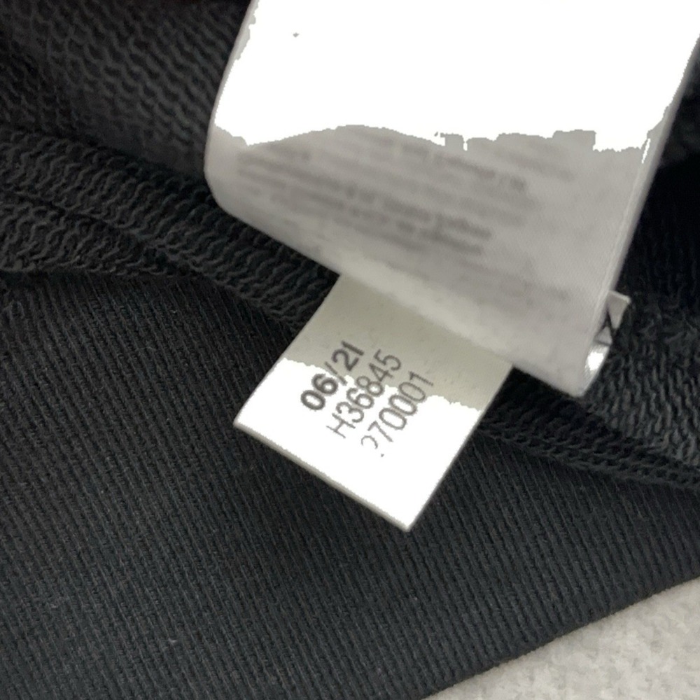 adidas Black Crewneck Sweatshirt with Multicolor Trefoil Motif - Picture 6 of 10